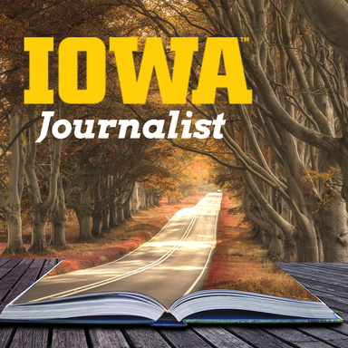 Iowa Jounalist Podcast logo
