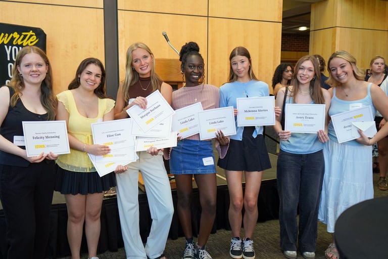 This is a photo of students from DITV at the 2026 Student Exhibition