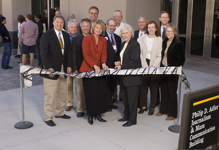 Ribbon cutting ceremony for AJB
