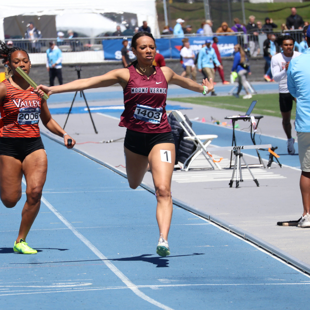 This is a photo of Cali Whitaker in the 4x2.