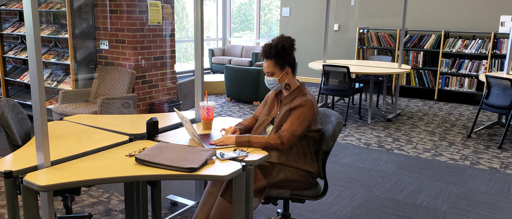 The Student Center inside Adler Journalism Building