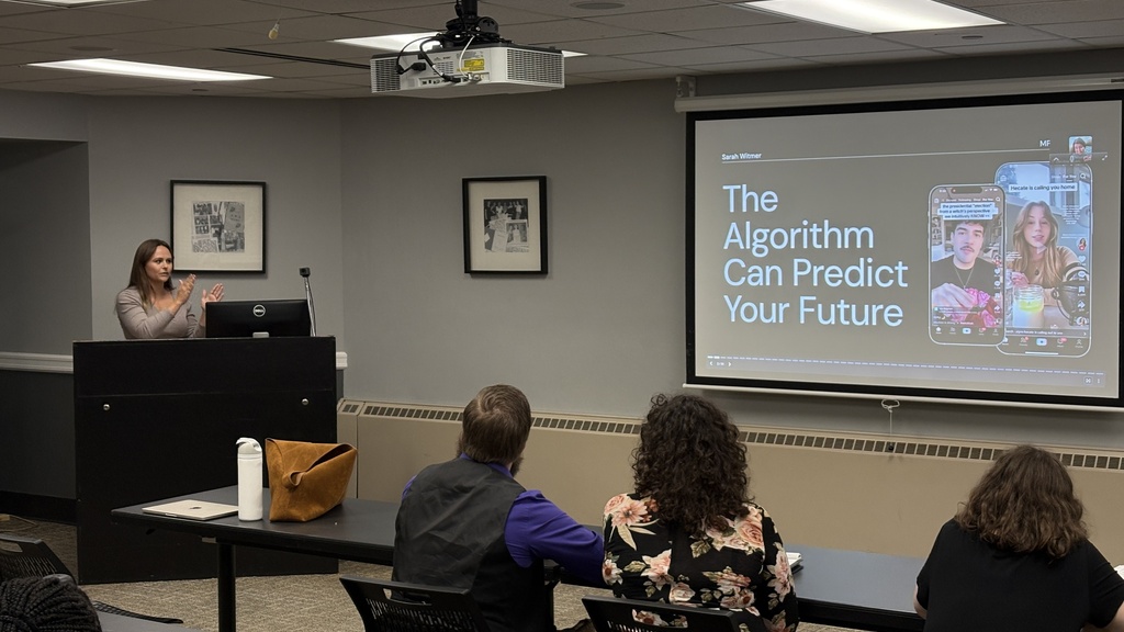 Sarah Witmer presenting at MPCA