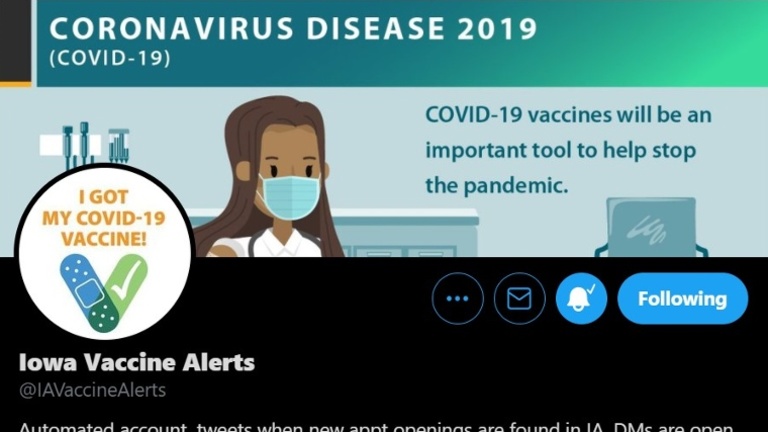 Iowa Vaccine Alerts